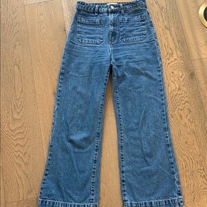 ROLLA'S Blue Flare & Wide Leg Sailor Jeans